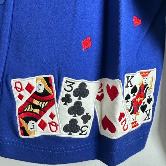 Bechamel Women’s Botton Down Blue Cardigan Sweater- Size Large - Picture 5 of 11